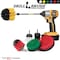 Drill Brush Power Scrubber By Useful Products 7 in W 5 in L Brush, Variety SW2YOG4R5M-L2K-7X-QC-DB - alternate 2